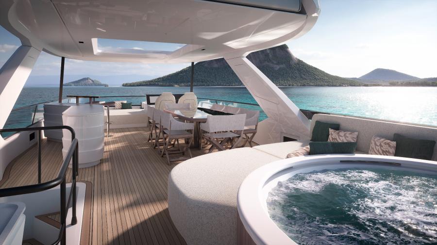 Azimut lança no Brasil iate de 25 m que coloca o bem-estar no centro do luxo a bordo