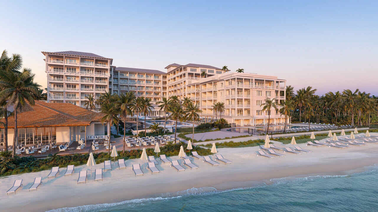 Naples Beach Club, A Four Seasons Resort, abre em outubro de 2025 e já aceita reservas 