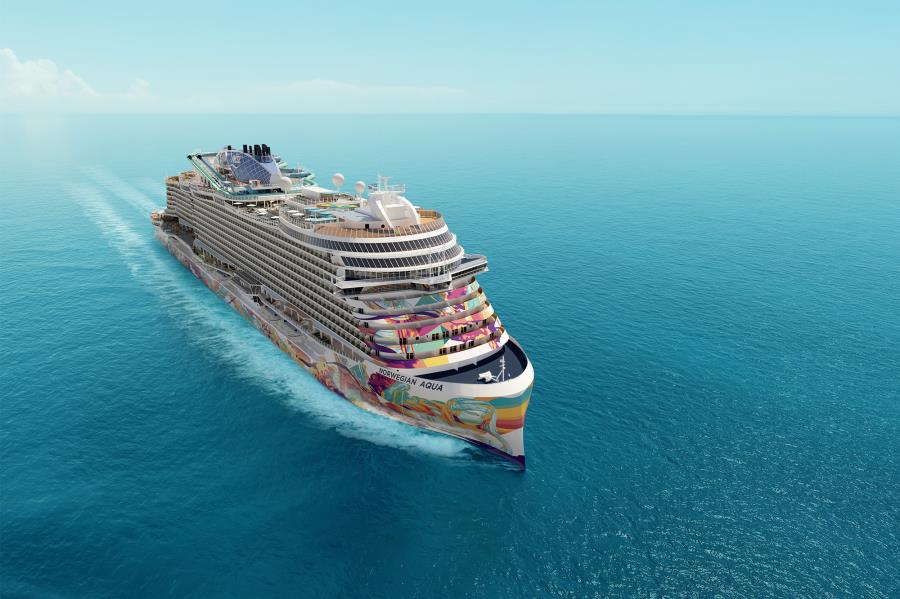 Norwegian Cruise Line anuncia o Norwegian Aqua para a temporada 2025