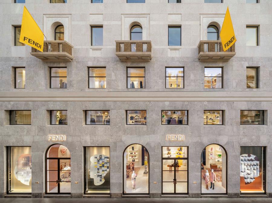 Palazzo FENDI Milano: um novo ícone no Quadrilátero da Moda
