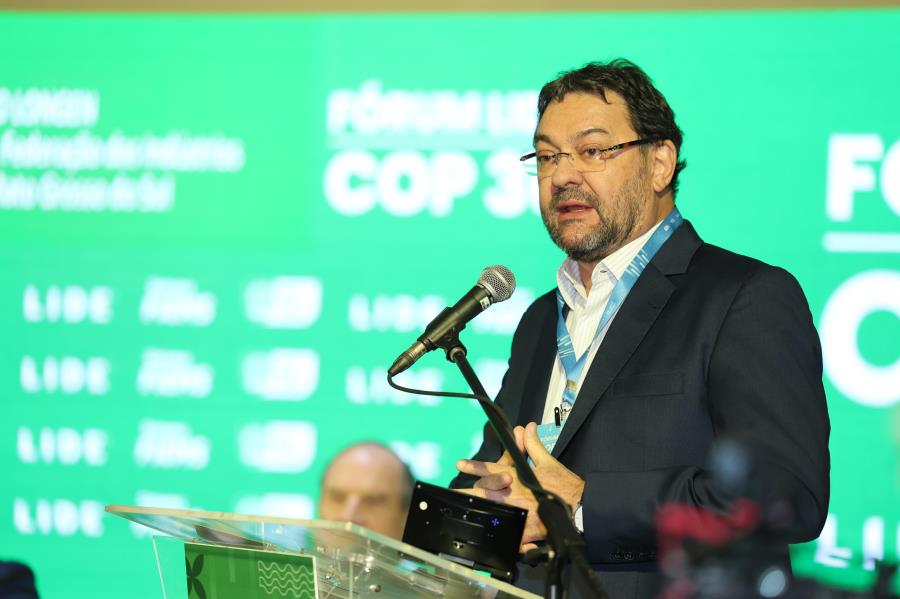 'A mobilização empresarial é o único caminho para ações efetivas ao Brasil', afirma Sérgio Longen durante Fórum LIDE COP30