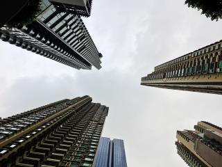 business-skyscapers-buildings-bottom-up-shot