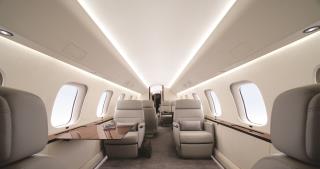 Global 7500 and Global 8000 Club Suite Facing Aft