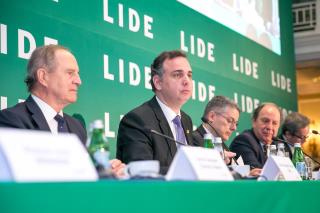 Rodrigo Pacheco durante LIDE Development Forum_Foto_Vanessa Carvalho_LIDE